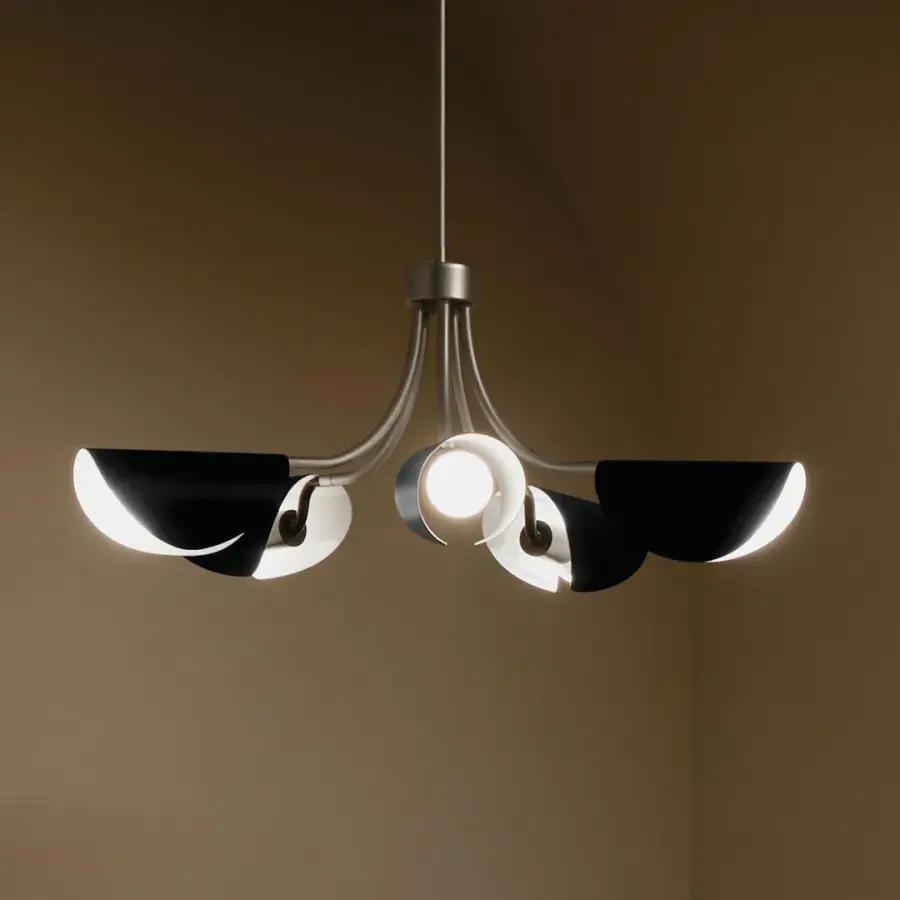 Arcus 5-Light Convertible Chandelier - Image 6