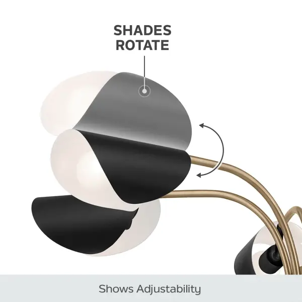 Arcus 5-Light Convertible Chandelier - Image 9