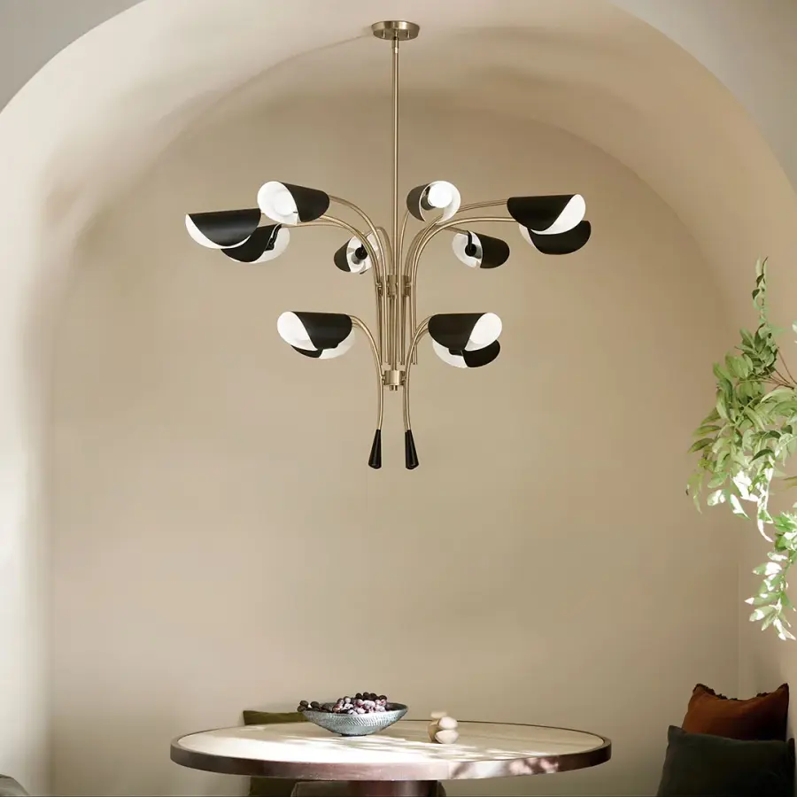 Arcus 12-Light Multi-Tier Chandelier - Image 4