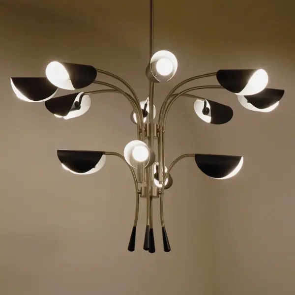 Arcus 12-Light Multi-Tier Chandelier - Image 6