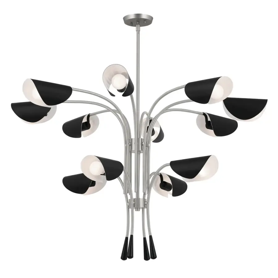 Arcus 12-Light Multi-Tier Chandelier - Image 2