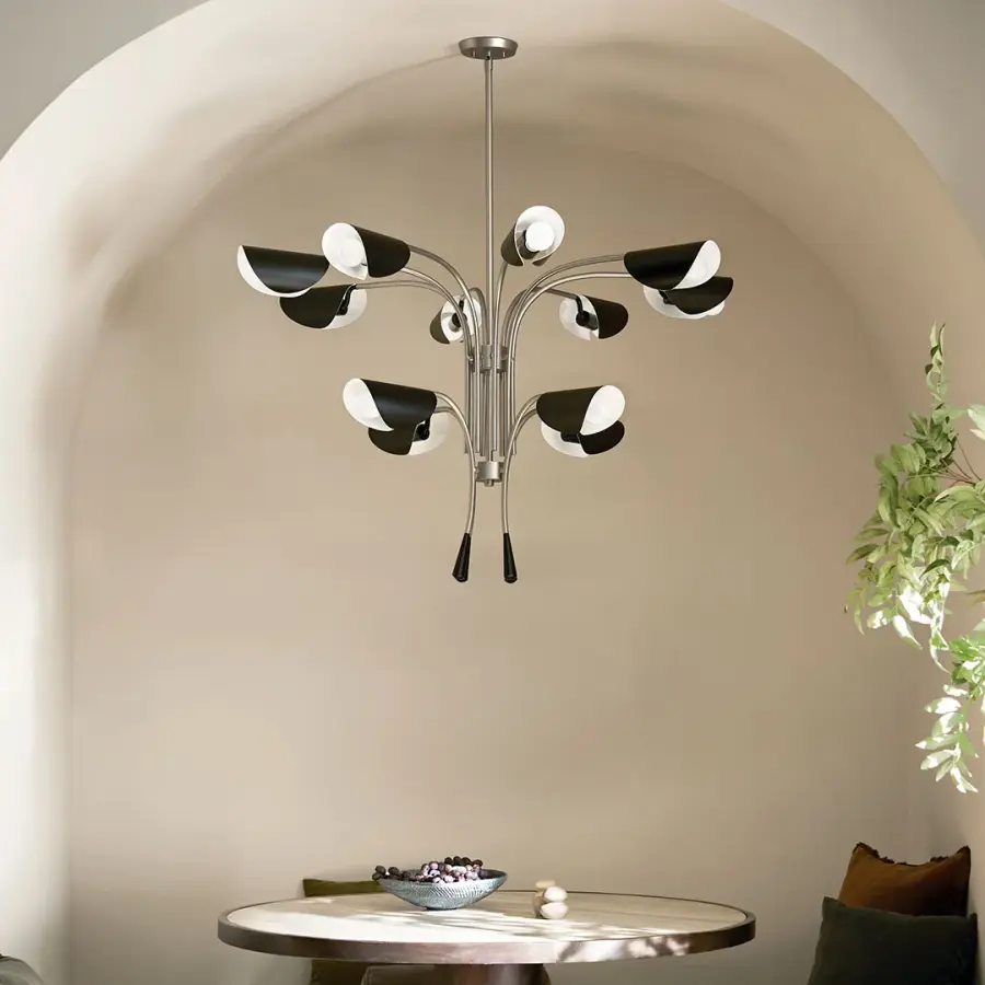 Arcus 12-Light Multi-Tier Chandelier - Image 4