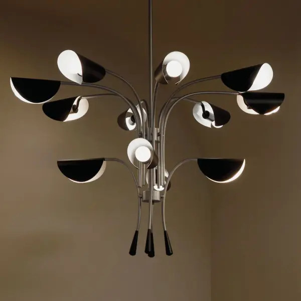 Arcus 12-Light Multi-Tier Chandelier - Image 6