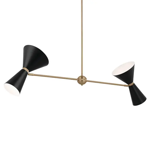 Phix 4-Light Linear Chandelier - Image 3
