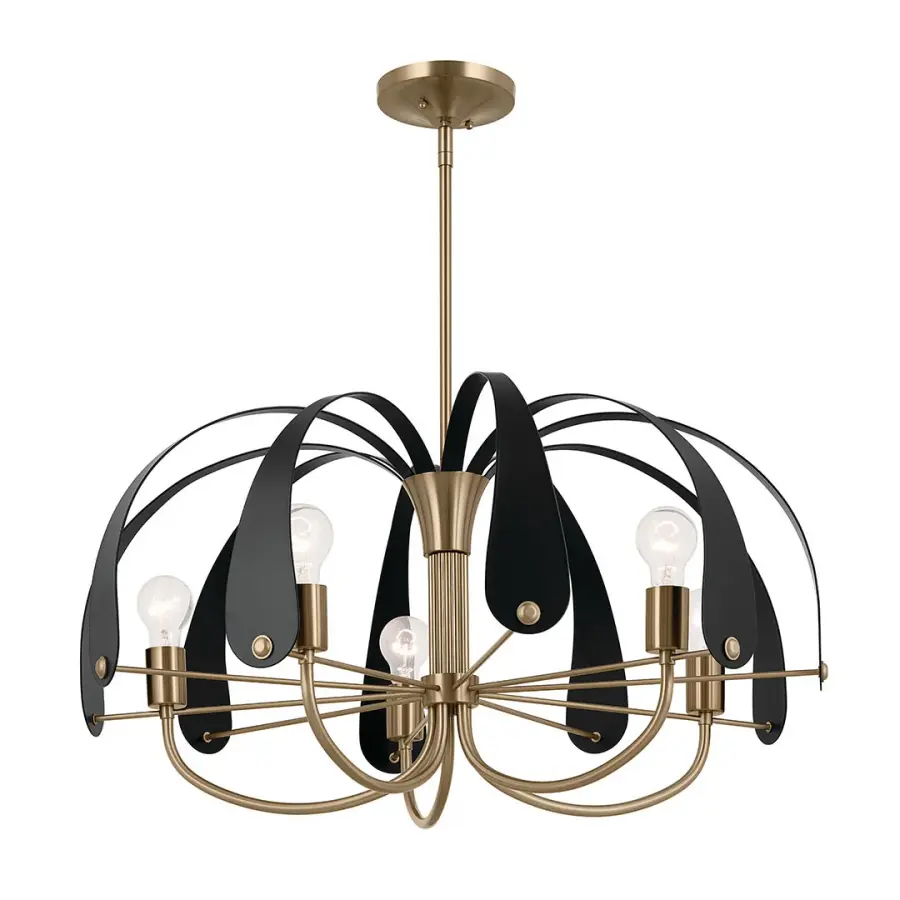 Petal 5-Light Chandelier - Image 2