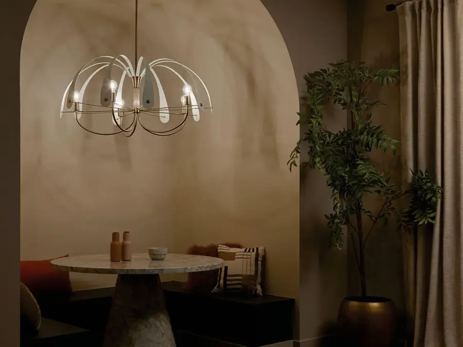 Petal 5-Light Chandelier - Image 8