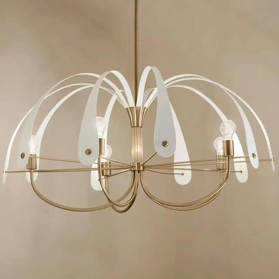 Petal 5-Light Chandelier - Image 9