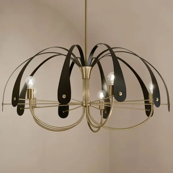 Petal 5-Light Chandelier - Image 10