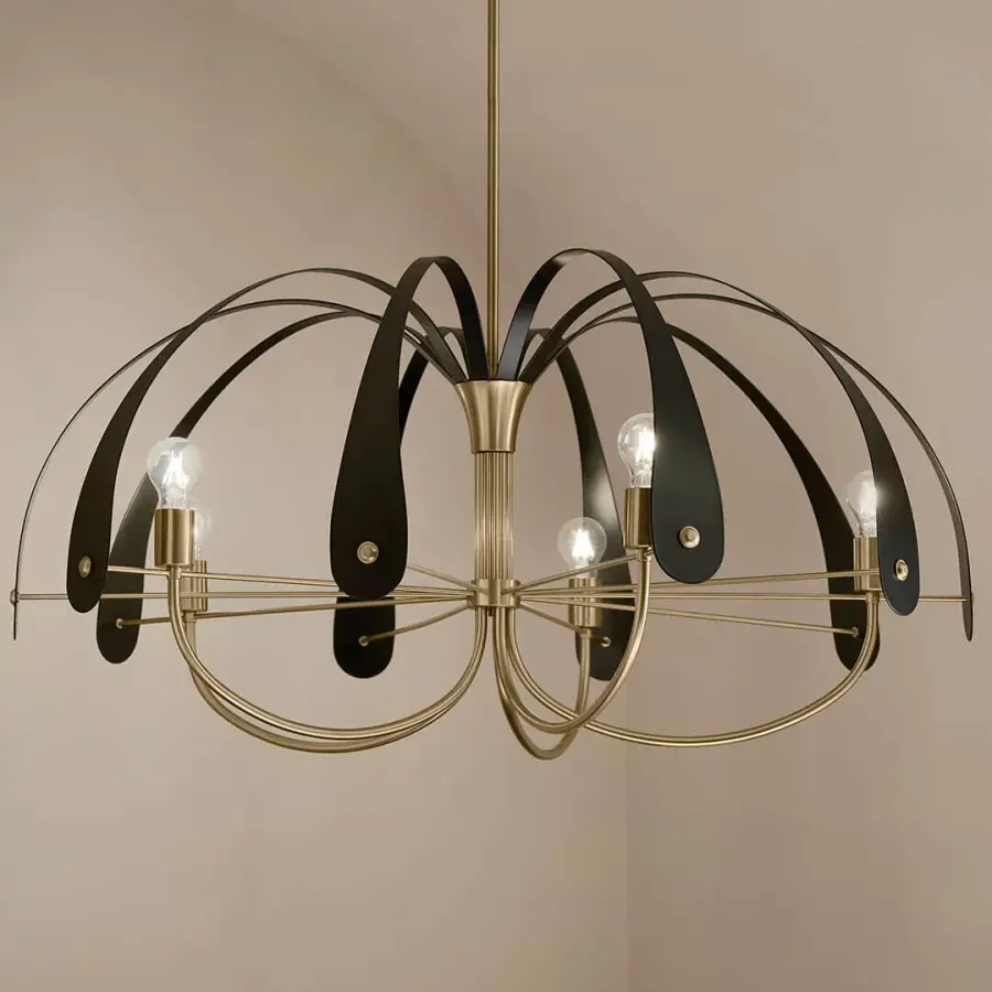 Petal 5-Light Chandelier - Image 10