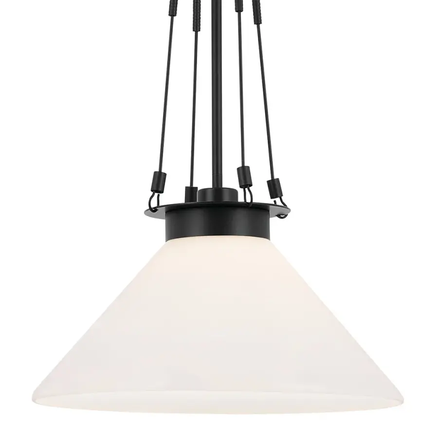 Albers Pendant in Black - Image 1
