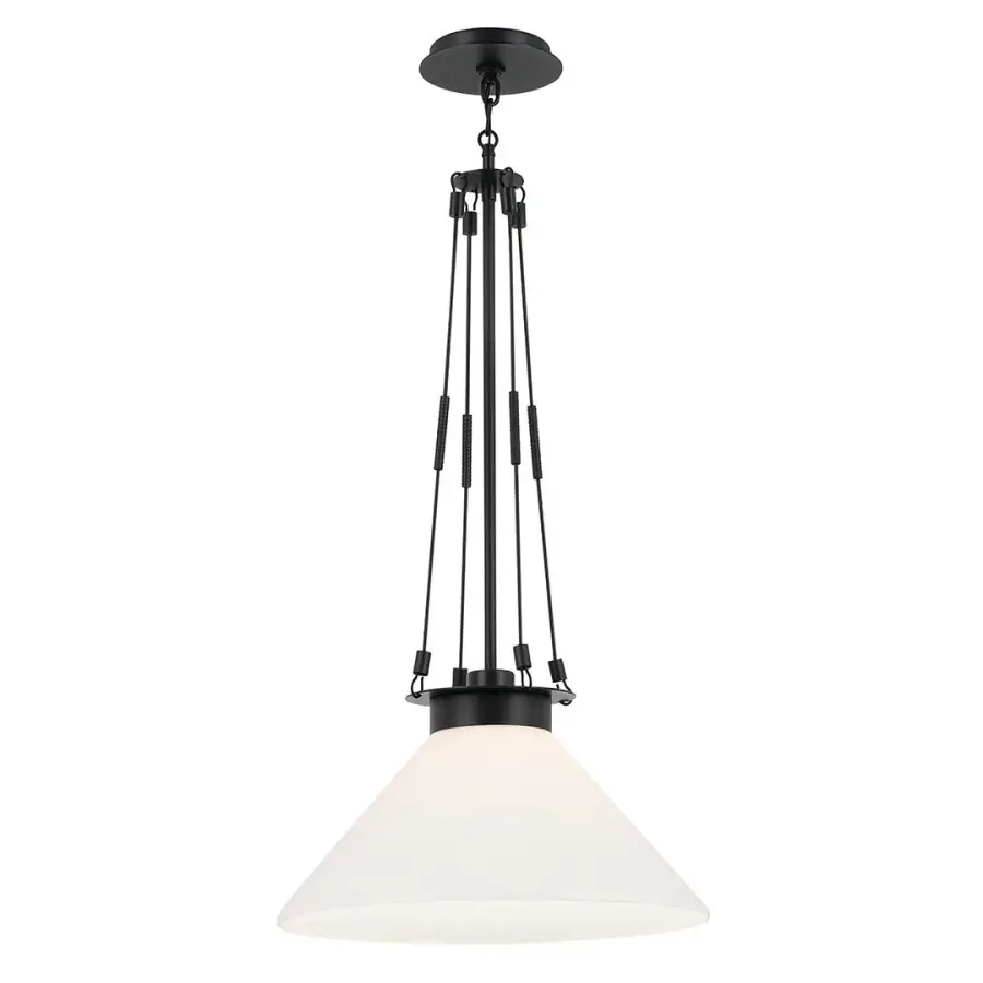 Albers Pendant in Black - Image 2