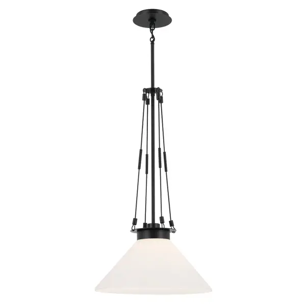 Albers Pendant in Black - Image 3