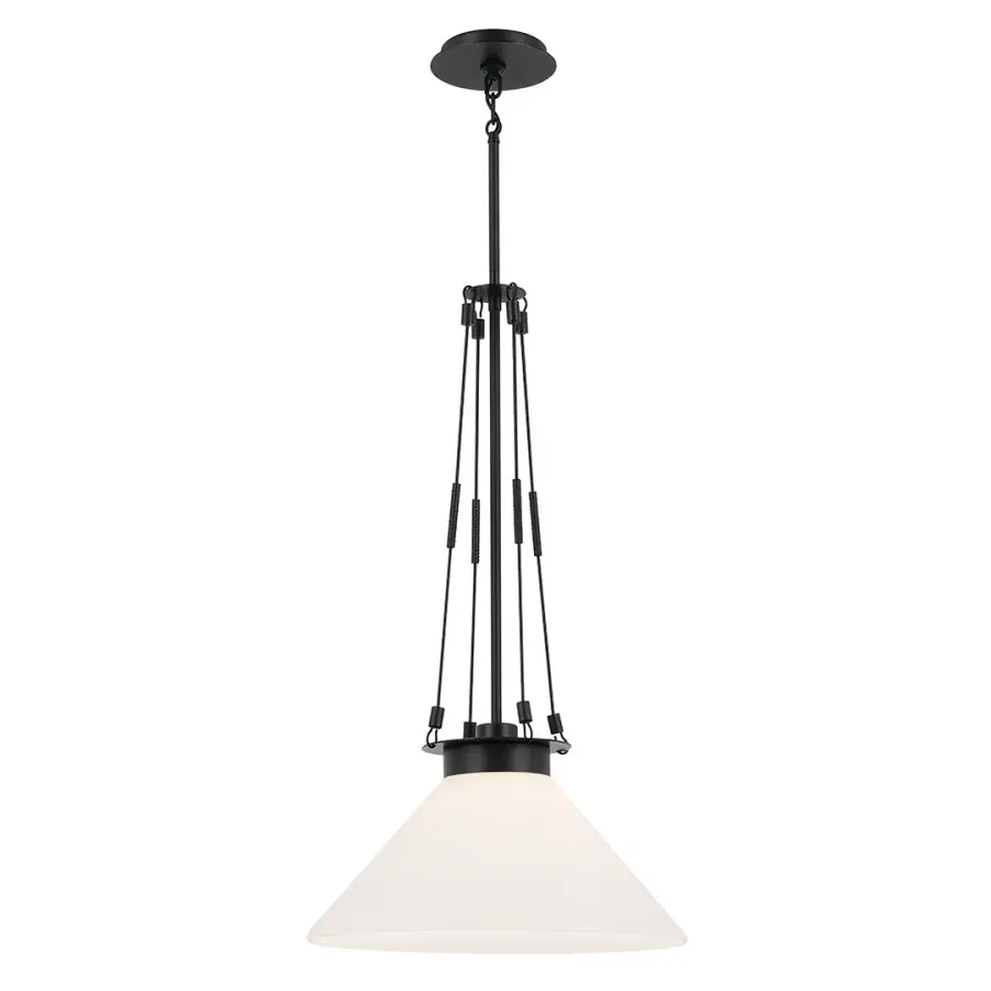 Albers Pendant in Black - Image 3