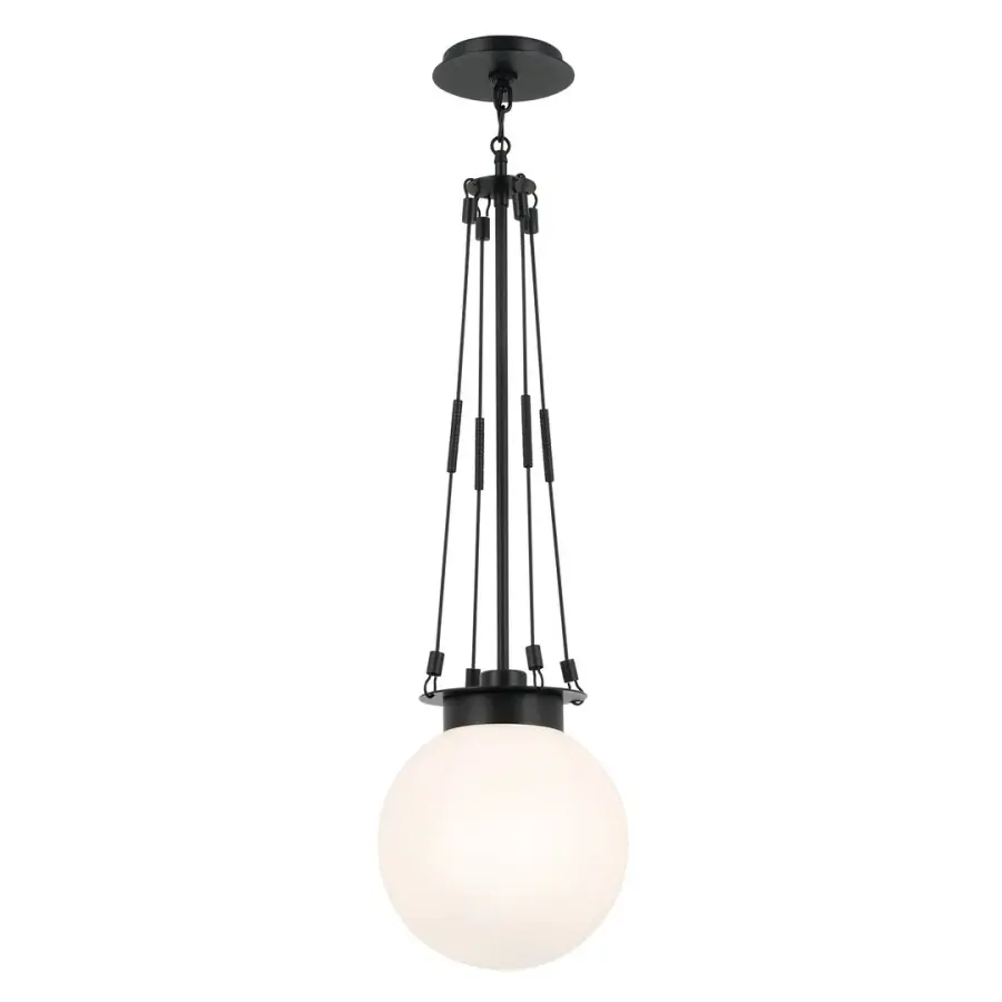 Albers Pendant in Black - Image 2