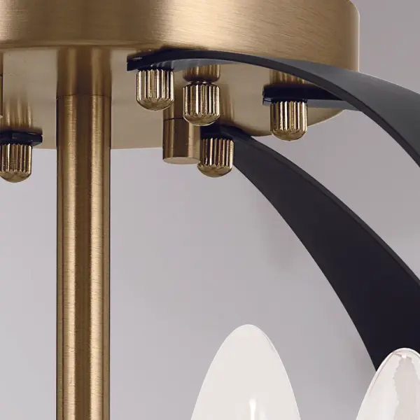 Cecil 4-Light Flush Mount Ceiling Light - Image 4