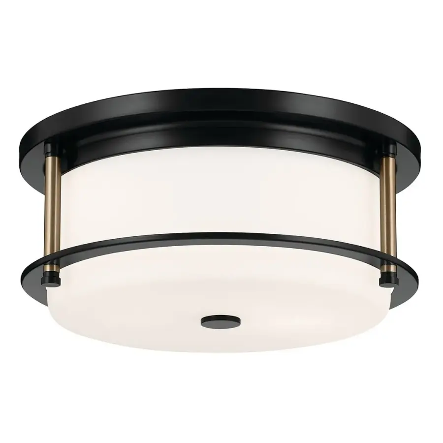 Brit 2-Light Flush Mount Ceiling Light - Image 1
