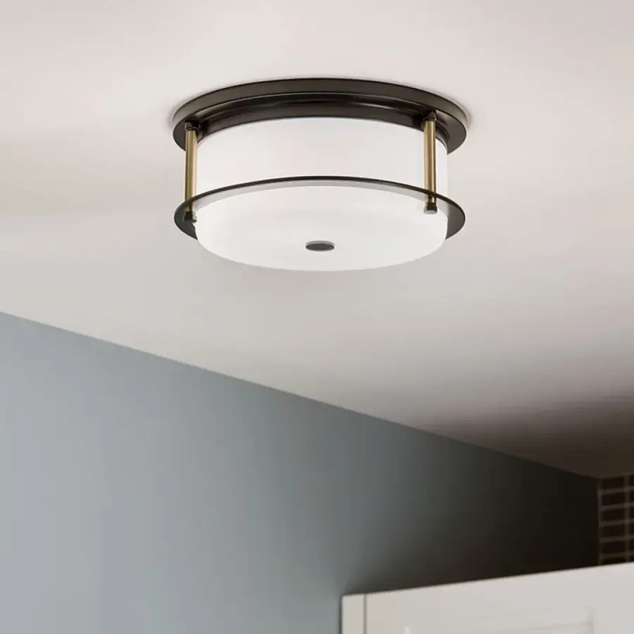 Brit 2-Light Flush Mount Ceiling Light - Image 3
