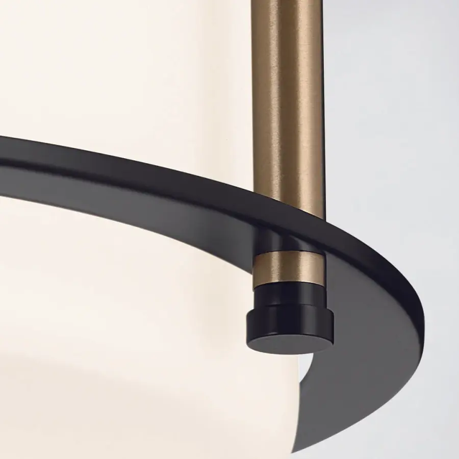 Brit 2-Light Flush Mount Ceiling Light - Image 4