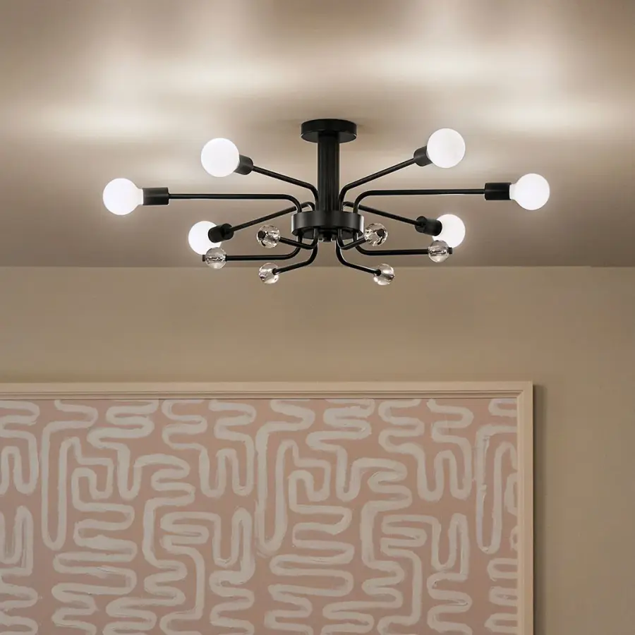 Dramatic Art Deco Statement Piece with Modern Sophistication - Image 6