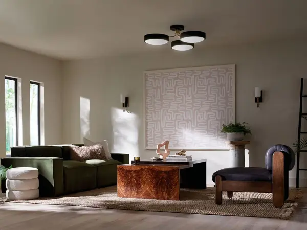 Sago Semi-Flush Mount Ceiling Light - Image 6