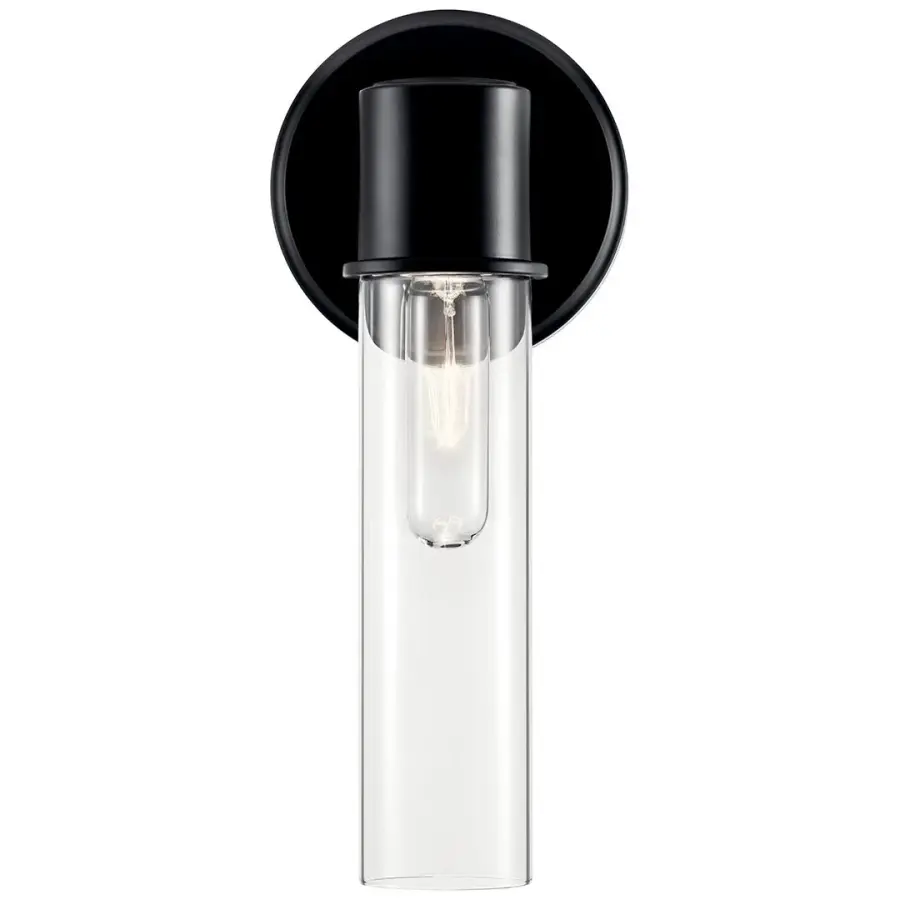 Aviv Wall Sconce in Black - Image 2