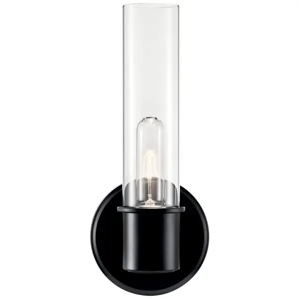 Aviv Wall Sconce in Black - Image 3