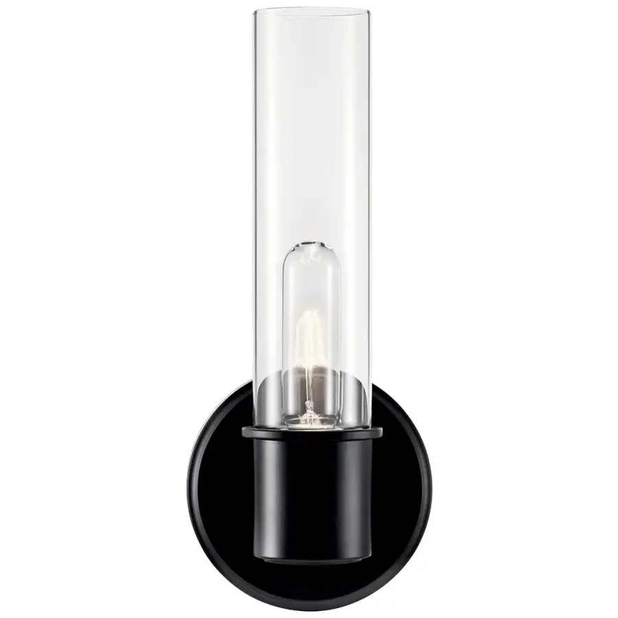 Aviv Wall Sconce in Black - Image 3