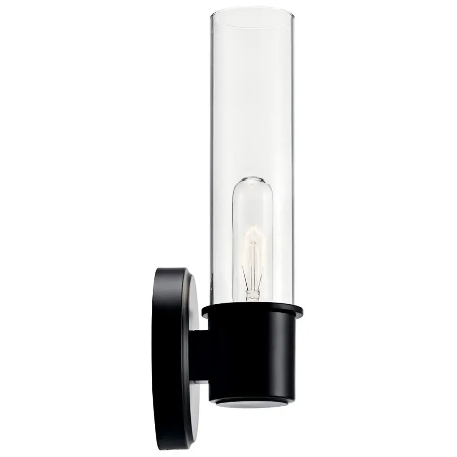 Aviv Wall Sconce in Black - Image 4