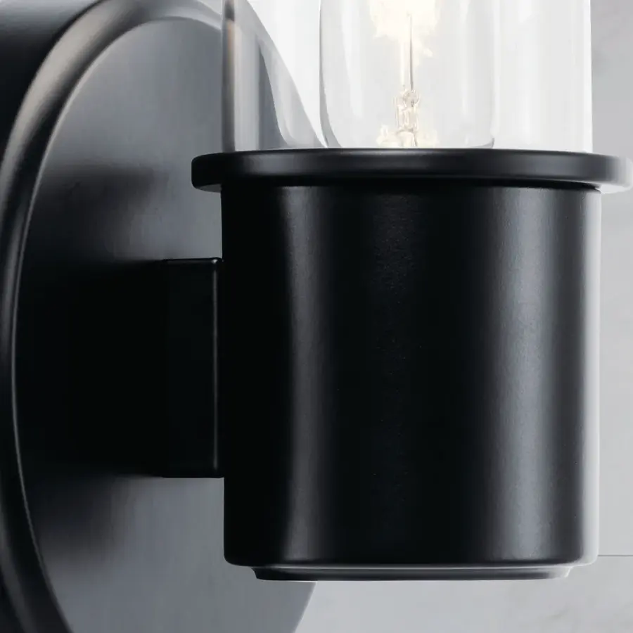 Aviv Wall Sconce in Black - Image 6