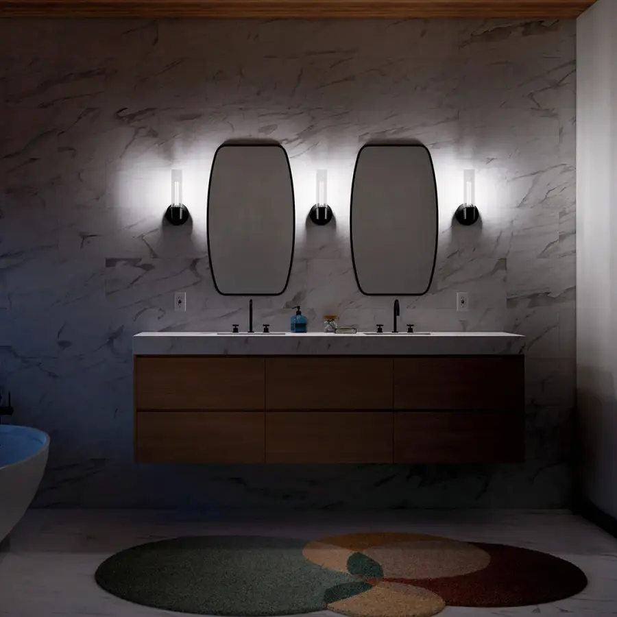 Aviv Wall Sconce in Black - Image 7