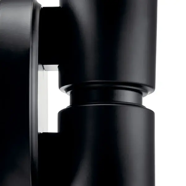 Aviv 2-Light Wall Sconce in Black - Image 3