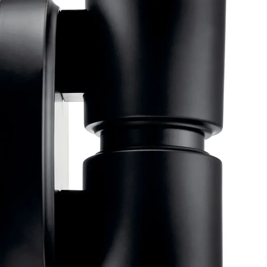 Aviv 2-Light Wall Sconce in Black - Image 3