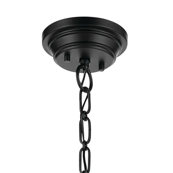 Marsailli Black Glass Cone Pendant - Image 5