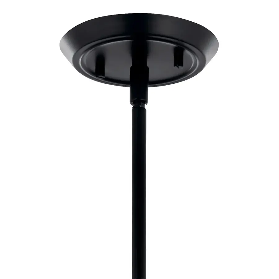 Alvaro 30" 5-Light Chandelier in Black - Image 6