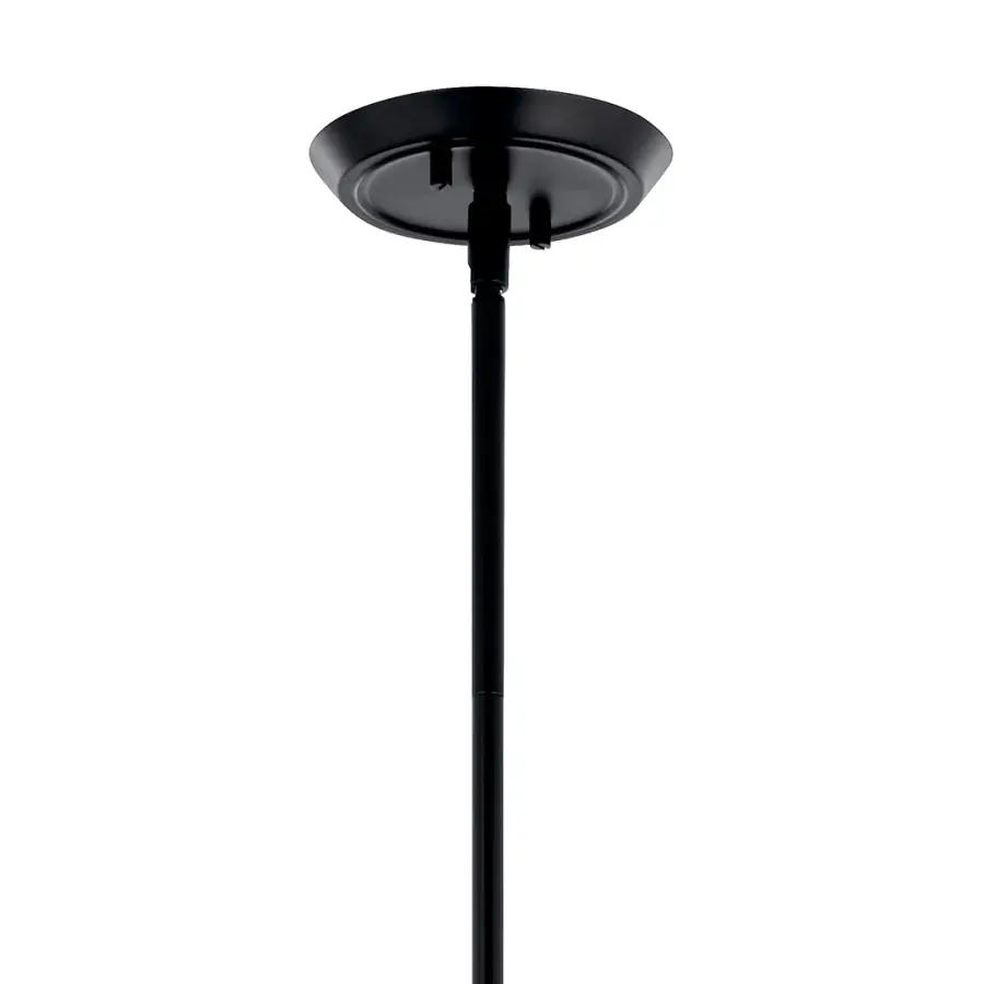 Alvaro 40" 6-Light Chandelier in Black - Image 6
