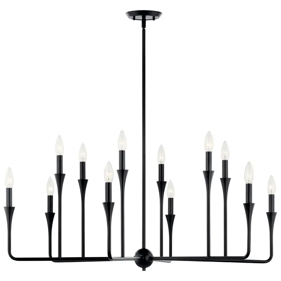 Alvaro 39.75" Multi-Tier Chandelier - Image 5