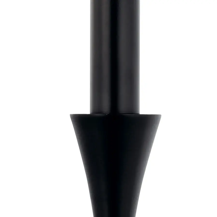 Alvaro 45.5" Linear Chandelier in Black - Image 4