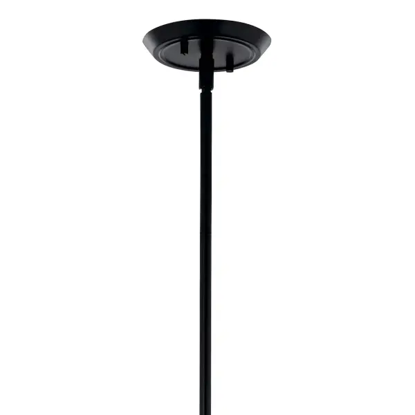 Alvaro 45.5" Linear Chandelier in Black - Image 6