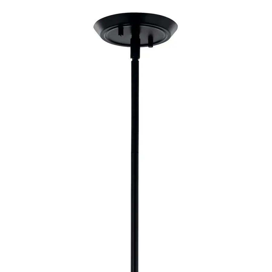 Alvaro 45.5" Linear Chandelier in Black - Image 6