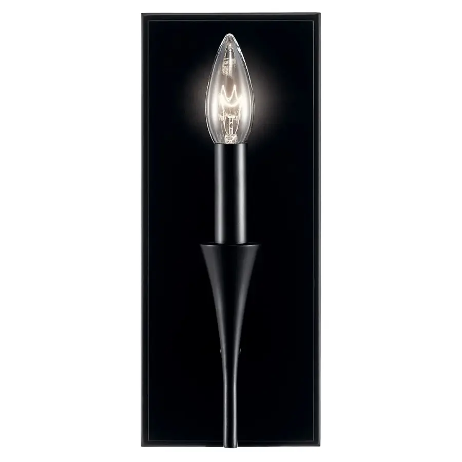 Alvaro 11.5" 1-Light Wall Sconce in Black - Image 2