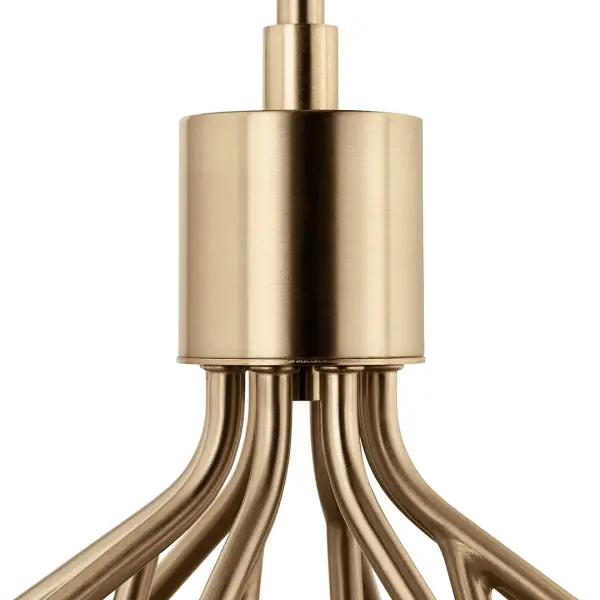 Grand 12-Light Chandelier with Convertible Design Flexibility - Image 5