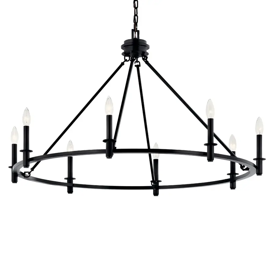 Bold Statement Chandelier with Dramatic Scale and Modern Edge - Image 1
