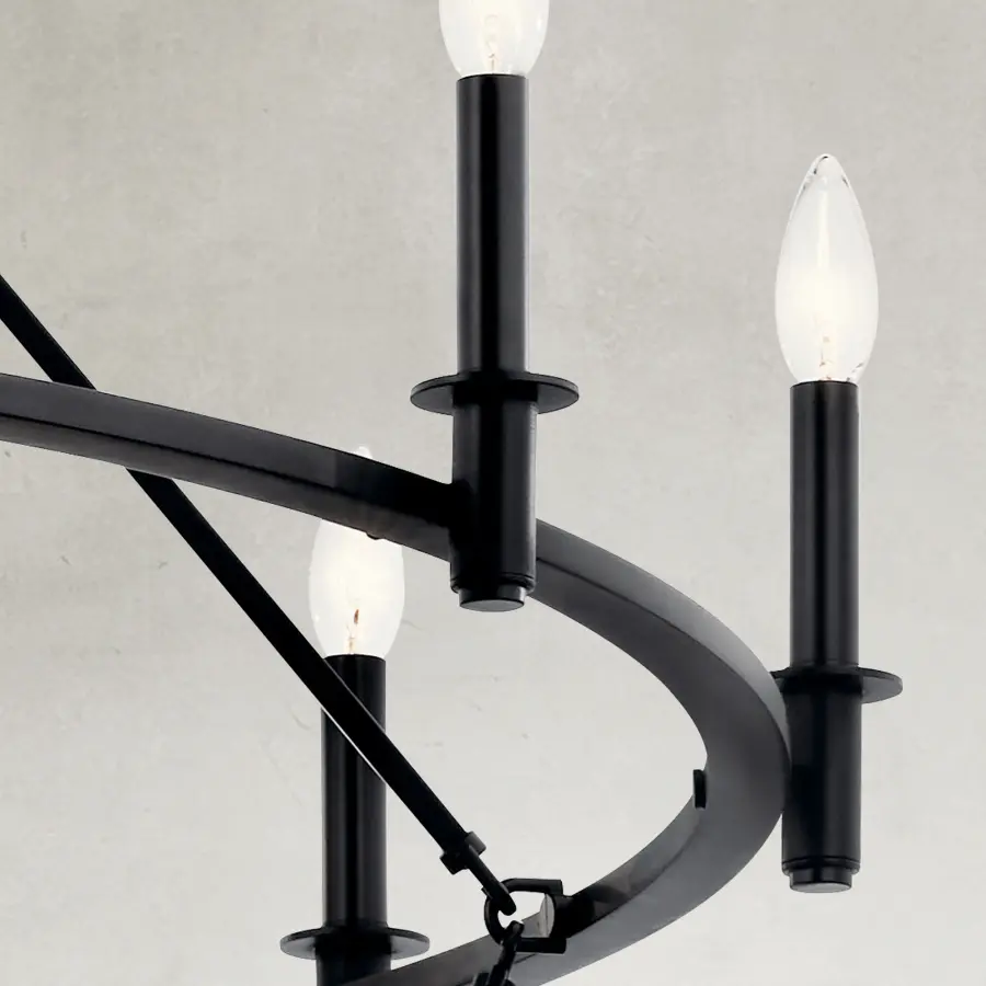 Carrick 54" 18-Light Multi-Tier Chandelier - Image 6