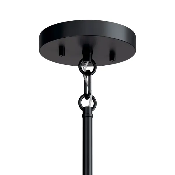Madden 32" 6-Light Chandelier in Black - Image 5