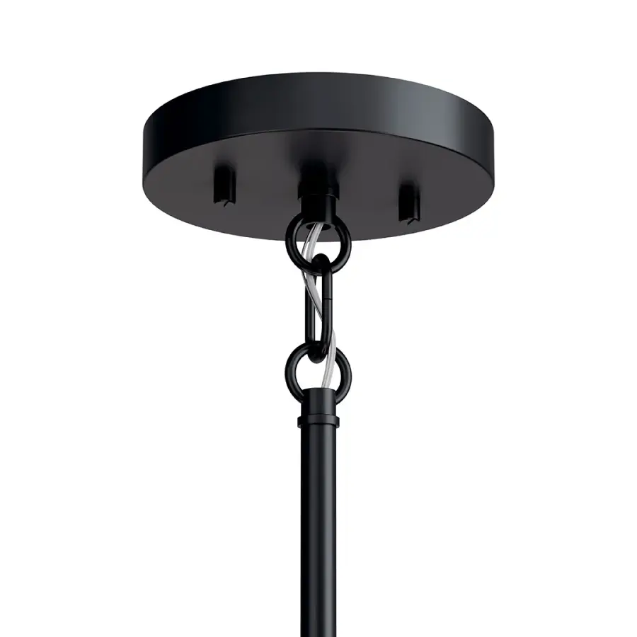 Madden 32" 6-Light Chandelier in Black - Image 5
