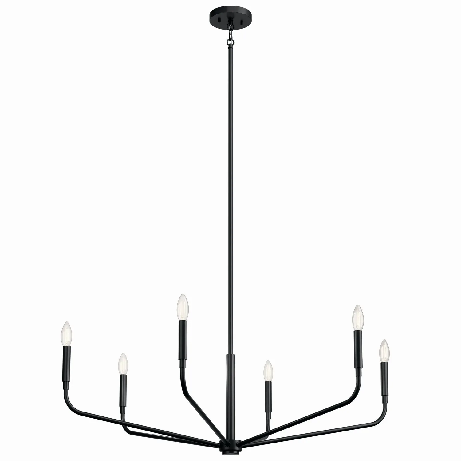 Madden 6-Light Chandelier in Black