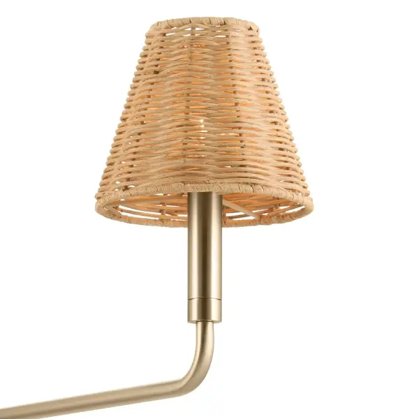 Bekah 5-Light Rattan Chandelier - Image 3