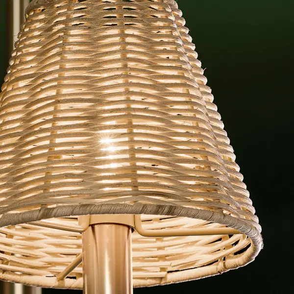 Bekah 5-Light Rattan Chandelier - Image 6