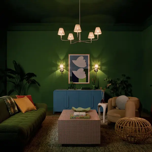 Bekah 5-Light Rattan Chandelier - Image 7