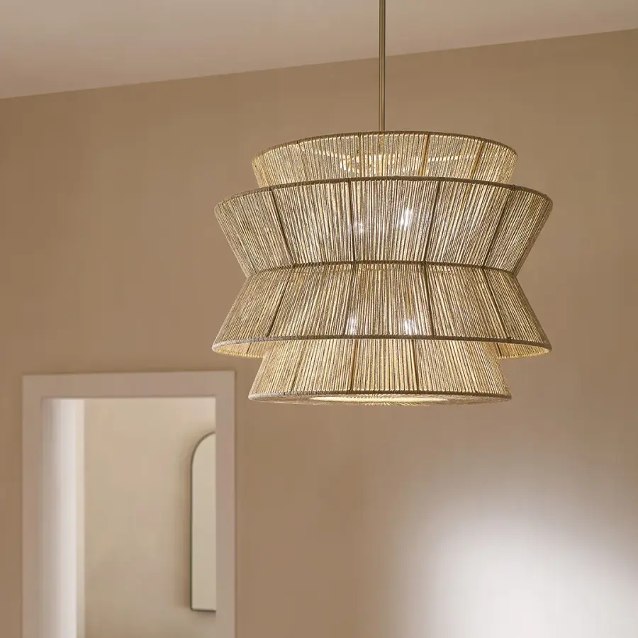 Ophira 4-Light Jute Pendant - Image 5